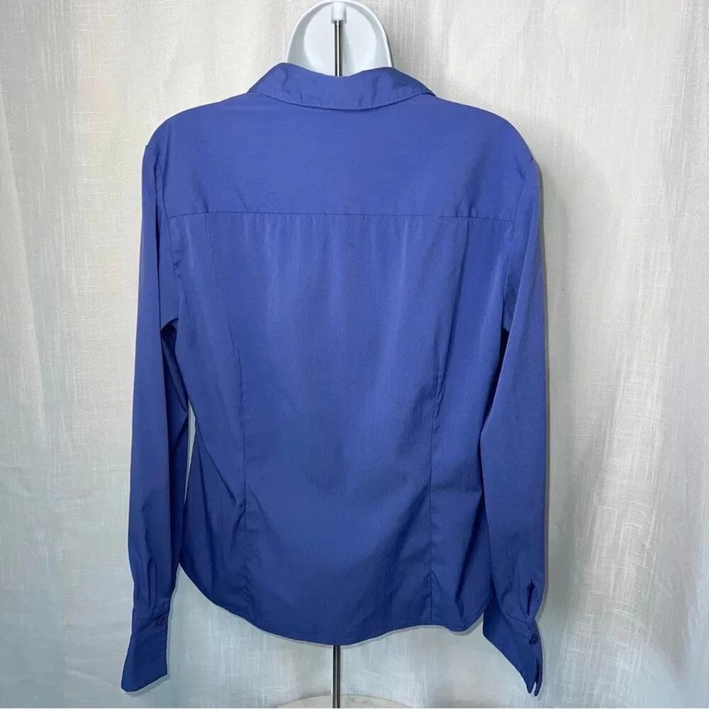 Express Long Sleeve Button Down Collared Shirt - image 5